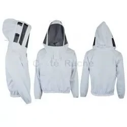 BLOUSON AVEC FERMETURES A GLISSIÈRE HOR. + VERT.